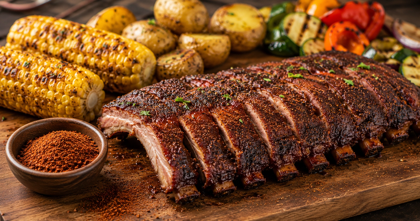 Ribs With Homemade BBQ Rub