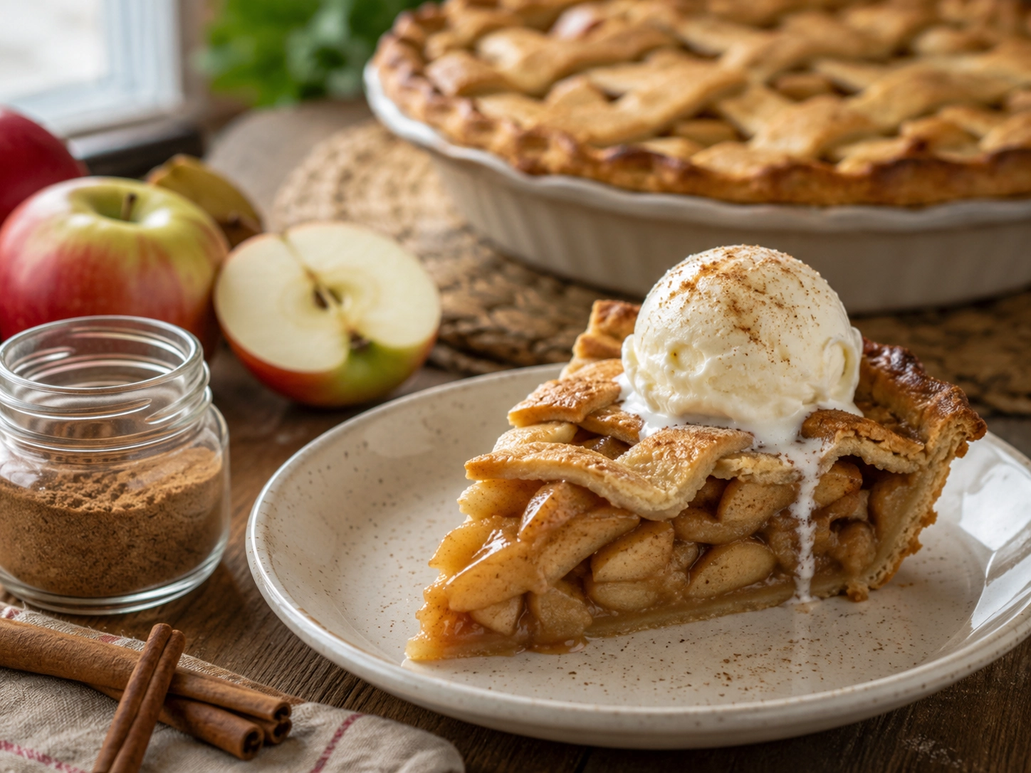 Apple Pie Comfort by the Window