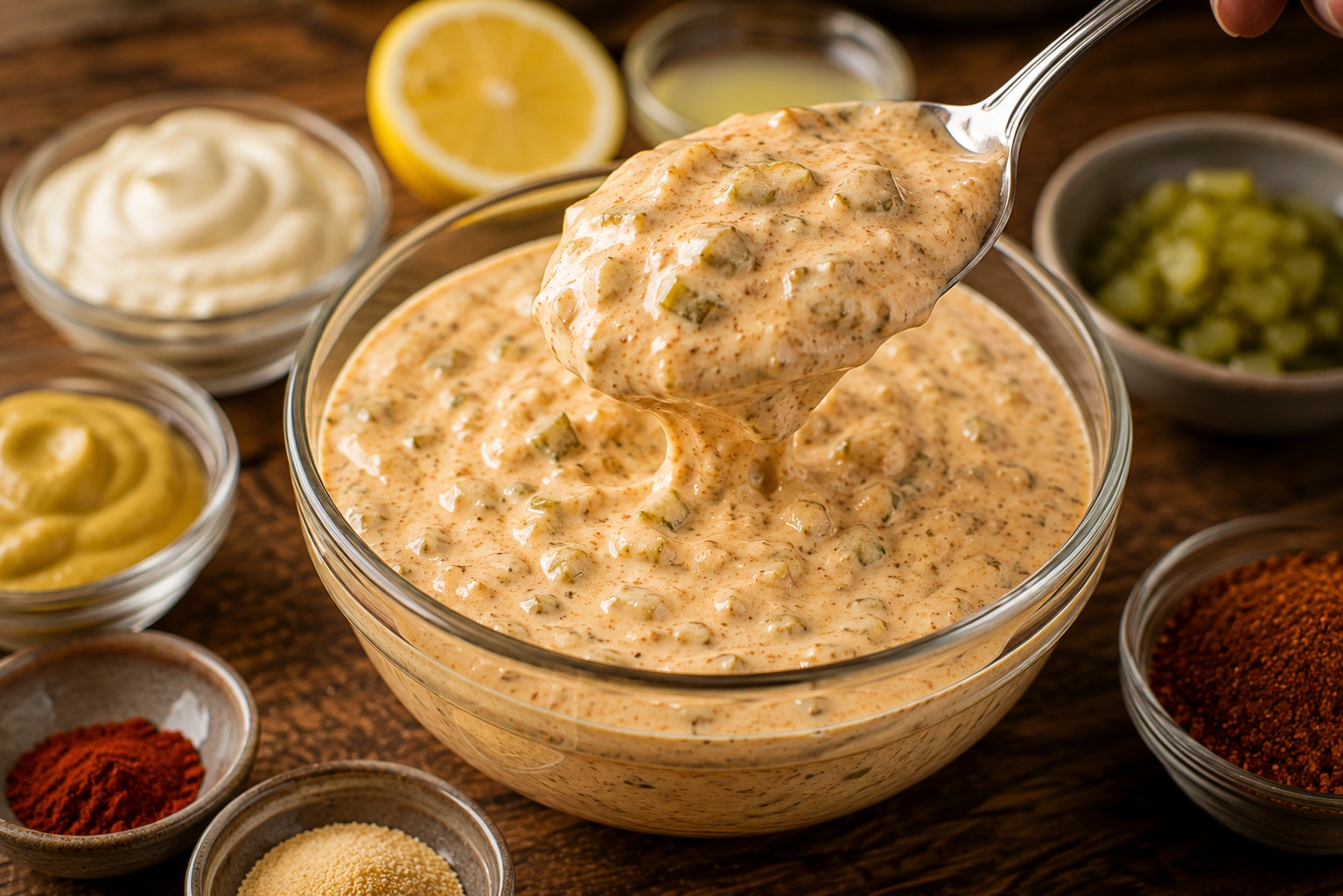 Rustic dip and ingredient spread