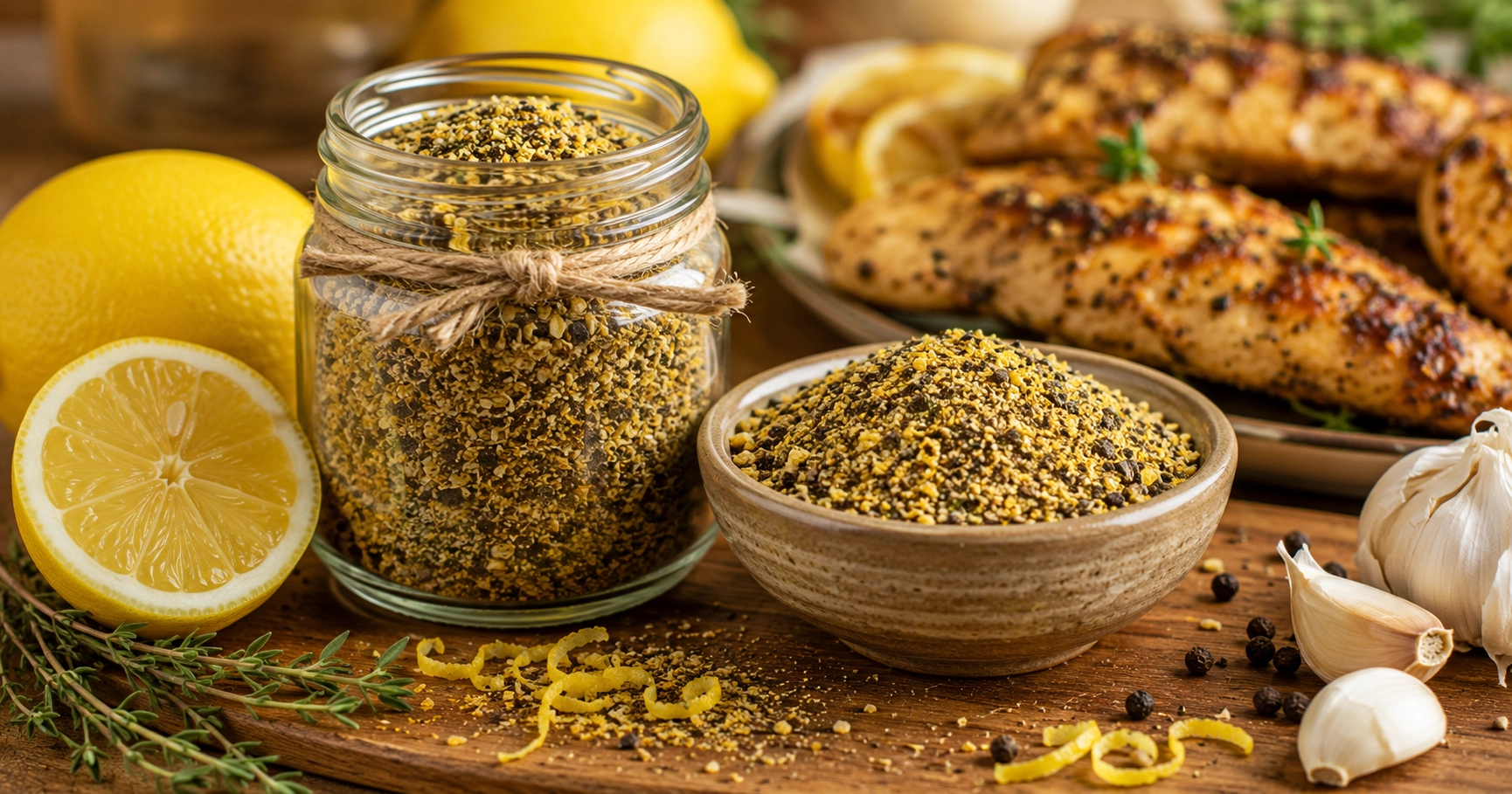 Rustic spices and grilled chicken platter