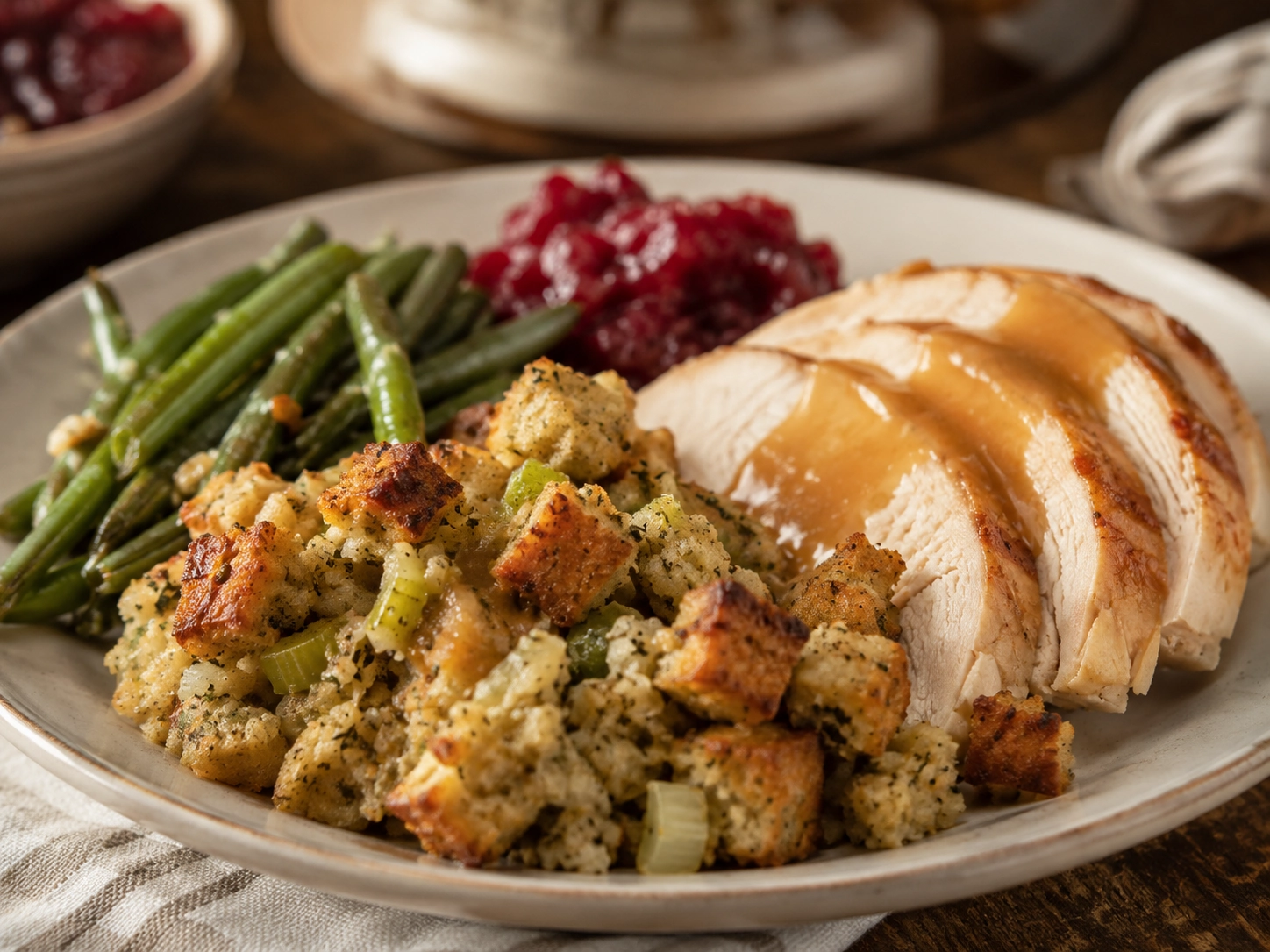Finished Stuffing Feast
