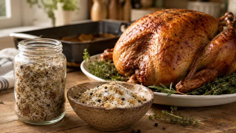Rustic Herb-Salted Roast Turkey